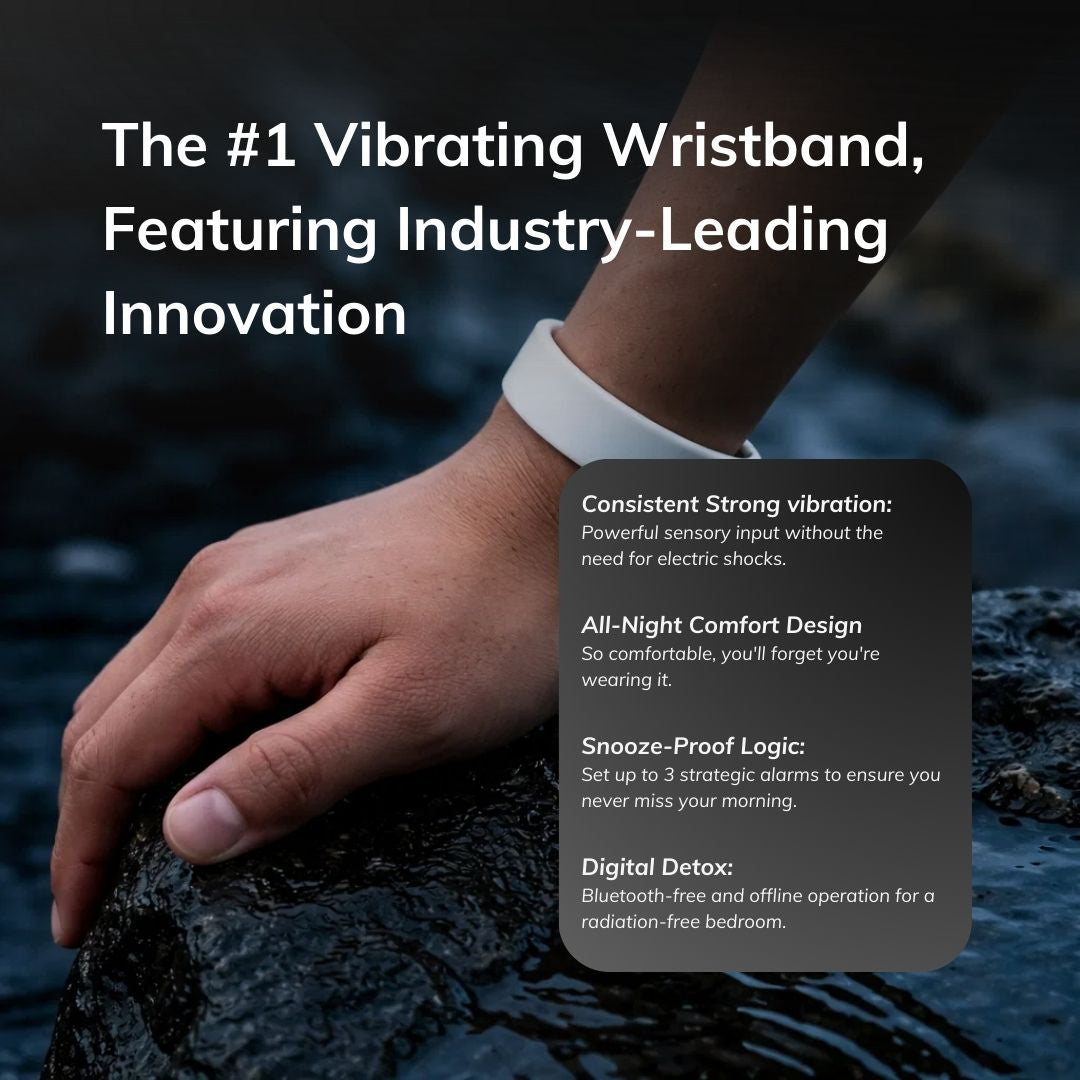 100% Wake-Up Alarm - White