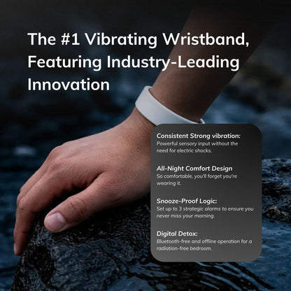 100% Wake-Up Alarm - White